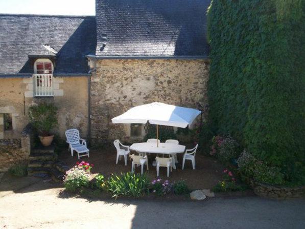 Terrasse du gîte